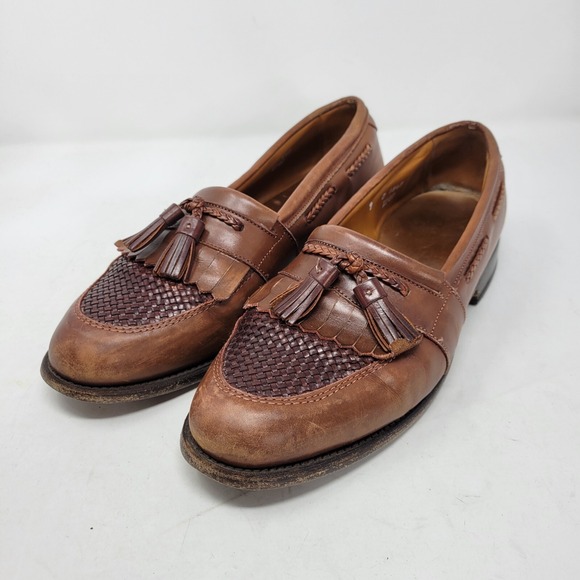 Allen Edmonds Other - Allen Edmonds Shoes Mens 9 Oxford Brogue‎ Dress Loafer Dockside Tassel Cody